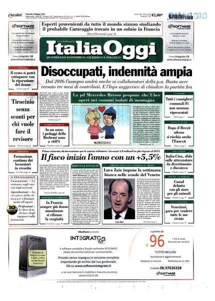 Italia oggi : quotidiano di economia finanza e politica